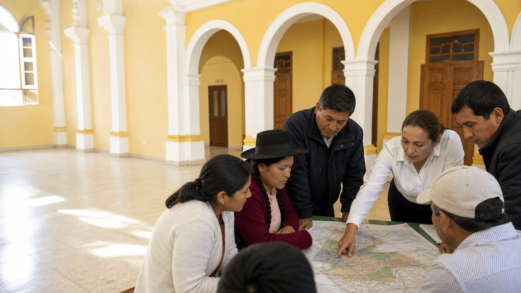 Actividad municipal en Perú